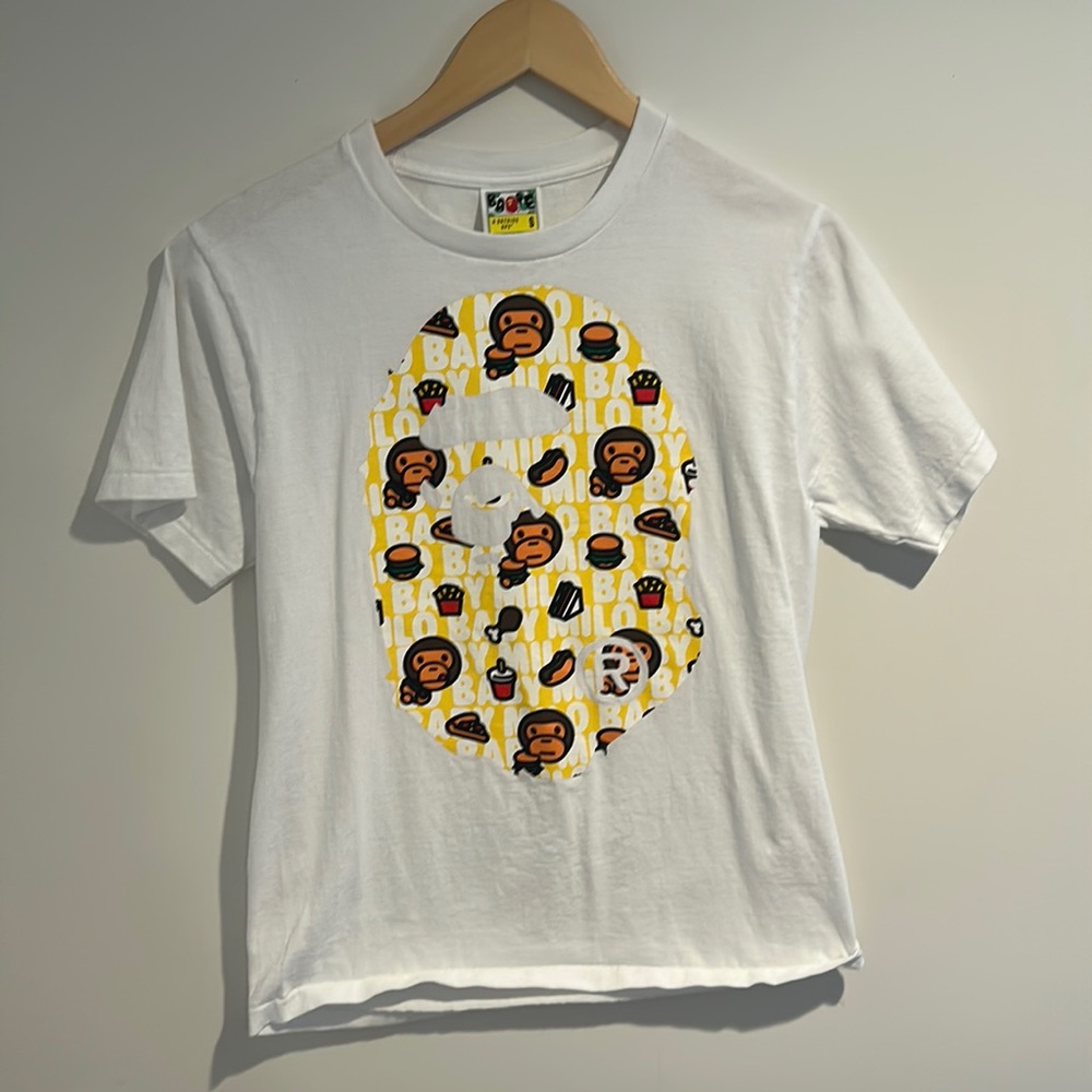 Baby milo bape tee shirt